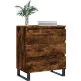  Komoda boja dimljenog hrasta 60 x 35 x 70 cm konstruirano drvo | shoptok.hr