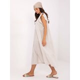 Och Bella Dress-TW-SK-BI-6-2172.96-light beige | shoptok.hr