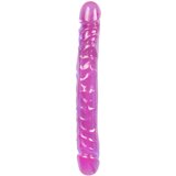 Crystal Jellies Dvojni dildo, vijoličen Cene