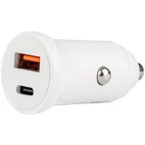 avtopolnilec usb + usb-c 20W 12/24V