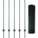  Zavarena žičana ograda 10 x 1,2 m (Š x V) Čelik premazan PVC-om | shoptok.hr