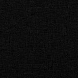 vidaXL Krevet s oprugama i madracem crni 200x200 cm od tkanine | shoptok.hr