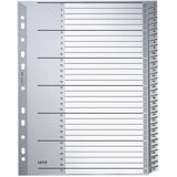  Plastična pregrada A4 številke 1-31 Leitz 12810000 siva | shoptok.hr
