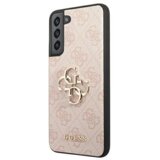 Guess GUHCS22M4GMGPI silikonski ovitek za Samsung Galaxy S22 Plus 5G - roza z zlatim logom Cene