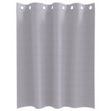 vidaXL Zavese z zavesami 2 pcs Metalno siva 140 x 140 cm Poliester | Shoptok.si