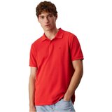 Calvin Klein Jeans Majice & Polo majice LV040EM269 Rdeča | Shoptok.si