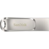 Sandisk Ultra Dual Drive Luxe USB Type-C 64GB 150MB/s USB 3.1 Gen 1, srebrn Cene