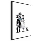  Plakat - Dorothy and the Policeman 60x90 Crni okvir s margom | shoptok.hr