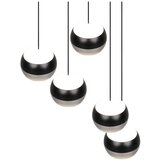 Trio Select Crna/u srebrnoj boji LED viseća svjetiljka ø 30 cm Orbit – | shoptok.hr