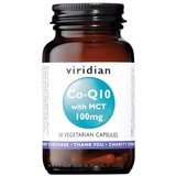 Viridian Nutrition Koencim Q10 z MCT Viridian, 100mg (30 kapsul) Cene
