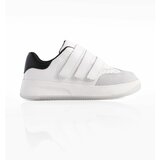 Marjin Women's Sneaker High Sole Velcro Sports Shoes Rizan White Cene