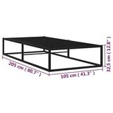 vidaXL Okvir za krevet crni metalni 100 x 200 cm | shoptok.hr