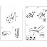 Olimp Sport Ležaljka Relax crna | ePonuda.com
