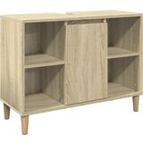 Maison Chic Kopalniška omarica - Kopalniški kabinet sonoma hrast 80x33x60 cm inženirski les, (21794549) Cene