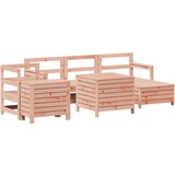 vidaXL 7-dijelni set vrtnih sofa od masivnog drva duglazije Cijene