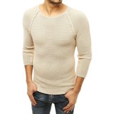 DStreet Sweter męski wkładany przez głowę beżowy Cene