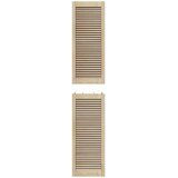  Ormarna vrata s vratima 2 pcs Prirodna 201 x 2,1 x 39,5 cm | shoptok.hr