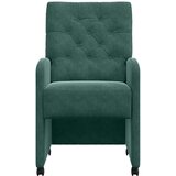  Blagovačke stolice s kotačima 2 pcs Tamnozelena 58 x 67 x 97 cm | shoptok.hr
