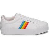 Gola Nizke superge ORCHID PLATEFORM RAINBOW Bela | Shoptok.si