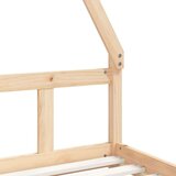  Otroški posteljni okvir 90x200 cm trdna borovina, (20787656) | Shoptok.si