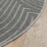 Lesnina XXXL PREPROGA ZA ZUNANJO UPORABO Berlin 150 cm tkano siva | Shoptok.si