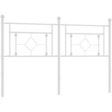  Metalno zamjensko uzglavlje bijelo 160 cm | shoptok.hr