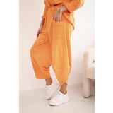 Kesi Włoski Cotton set sweatshirt + pants orange | Shoptok.si