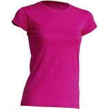  Ženska t-shirt majica kratki rokav r-neck fuksija Cene