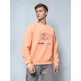 Bluza s okruglim izrezom s printom