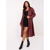 RUE PARIS Coat-IT-EN-A8393.81-burgundy | Shoptok.si