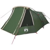  Tunelski šator s krovom Zelena i bijela 328 x 228 x 115 cm | shoptok.hr