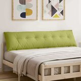  Jastuk za leđa Svijetlo zelena 200 x 19 x 50 cm tkanina | shoptok.hr