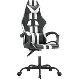 vidaXL Igraća stolica od umjetne kože crno-bijela | shoptok.hr