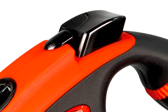 Flexi Xtreme S Tape 5m povodac za male pse – crno-narandžasti | ePonuda.com
