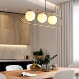 Toolight Viseća stropna svjetiljka Glamur Gold App915-3CP | shoptok.hr