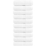 vidaXL Premium brisače 10 kosov bela 30x30 cm 600 gsm 100 % bombaž | Shoptok.si
