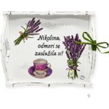 Personalizirani poslužavnici s porukom "Odmori se, zaslužila si!" – poklon za dušu i tijelo - 9. - 16011 | shoptok.hr