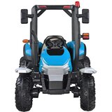 Veliki Velik traktor s prikolico 4x4 – moder | Shoptok.si