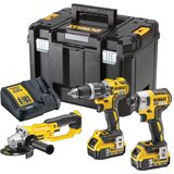 Dewalt DCK383P2T aku set 3 alata 18V XR (DCD796 + DCF887 + DCG412) 2x5.0Ah | Eponuda.com