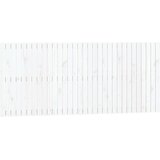  Zidno uzglavlje bijelo 204 x 3 x 90 cm od masivne borovine | shoptok.hr