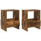  Polica za časopise 2 pcs Dimljeni hrast 35 x 30 x 45 cm | shoptok.hr