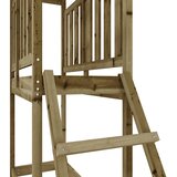 Vanjski set za igru 53 x 110 x 214 cm od impregnirane borovine | shoptok.hr