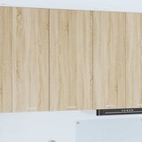 Viseći ormarić Sonoma hrast i bijela 50 x 31 x 100 cm | shoptok.hr