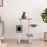  Penjalica za mačke sa stupovima za grebanje svjetlosiva 82,5 cm | shoptok.hr