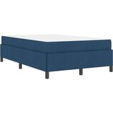  Postelja z vzmetnico Modra 120 x 190 cm blago, (5000127798) | Shoptok.si