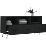 TV ormarić crni 102 x 36 x 50 cm od konstruiranog drva | shoptok.hr