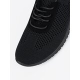 Shelvt Black openwork women's sports shoes | Shoptok.si