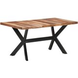  Blagovaonski stol 160 x 80 x 75 cm od masivnog drva s premazom | shoptok.hr