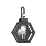 Quintiesse QN-HEATH-S-MB - Spoljna zidna svetiljka HEATH M 1xE27/60W/230V IP44 crna | Eponuda.com