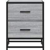 vidaXL Noćni ormarići 2 kom boja hrasta 40x31x50 cm konstruirano drvo Cijene